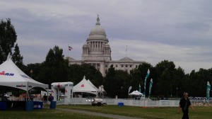 Amica 70.3 Finish at state capitol, Providence RI