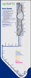 NYCHalf '13 coure map