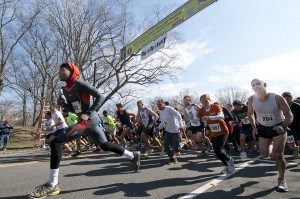 Start of 2013 Cherry Blossom 10k