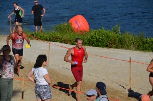 Swim Exit on my way to T1