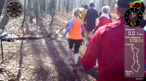 Start of Lost Brook Trail Run