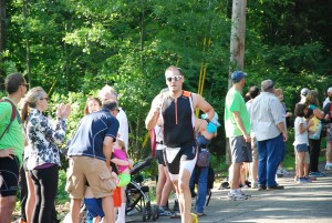 Wyckoff Triathlon Race finish