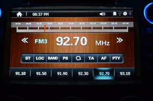 Car radio interface