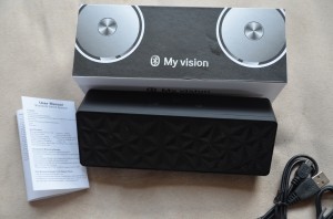Myvision N16 Bluetooth Speaker + accessories