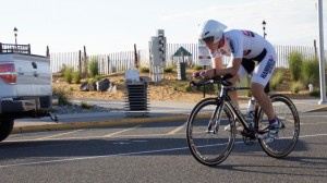 Jose speeds near mile 11 of 20