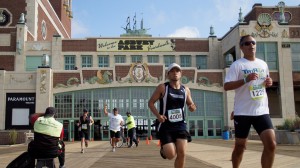 Ryan runs past Old Convention Center