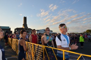 Athletes await start of Asbury Park Tri