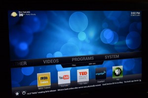 Kodi.TV (XBMC) home page with video Add-ons