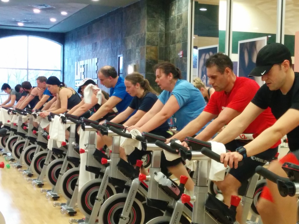 Lifetime fitness Indoor triathlon ←