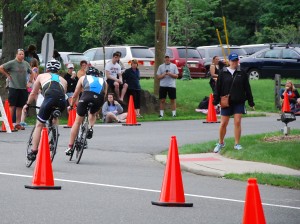 Nearing end of Bike ride (me right rider)