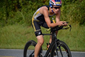 Bobby H. Men's sprint tri winner