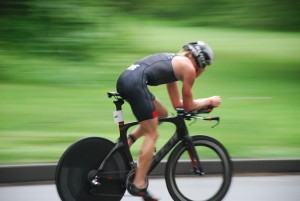 Cameron Dye, bike sprint race