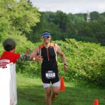 all smiles at 5k of Philly Trirock