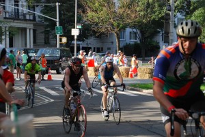 bike course onto Henry Hudson 