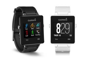 Garmin vívoactive - in while and black