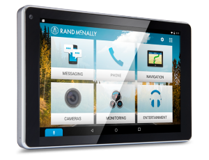 Rand McNally OveryDryve ™ infotainment tablet