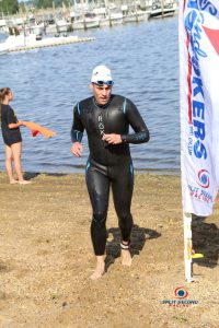 me finishing up my 1.2mi swim