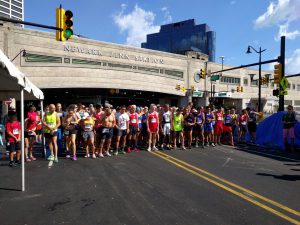 Starting line of 2016 Portugal Day 5k