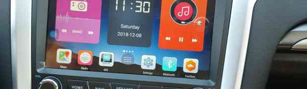 Review Ford Fusion ( Mondeo)  Android Car Radio infotainment with Navigation