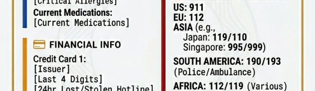 Printable Emergency Travel Card (free)